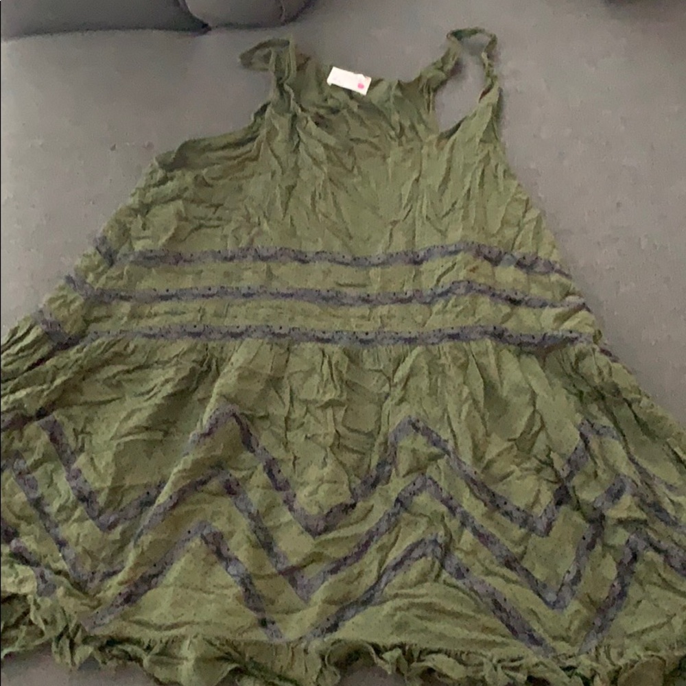 Green dress